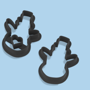 Schneemann mit Herz - Spitzbueb